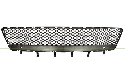 Smart 450 Front Kühlergrill Für SMART FORTWO Coupe (450) – Schwarz, Glatt, Von PRASCO, Modell ME3042001 Smart Cabrio 451
