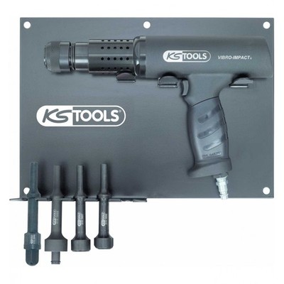 KS Tools Vibro-Power Druckluft-Meißelhammer-Satz 6-tlg Werkzeuge