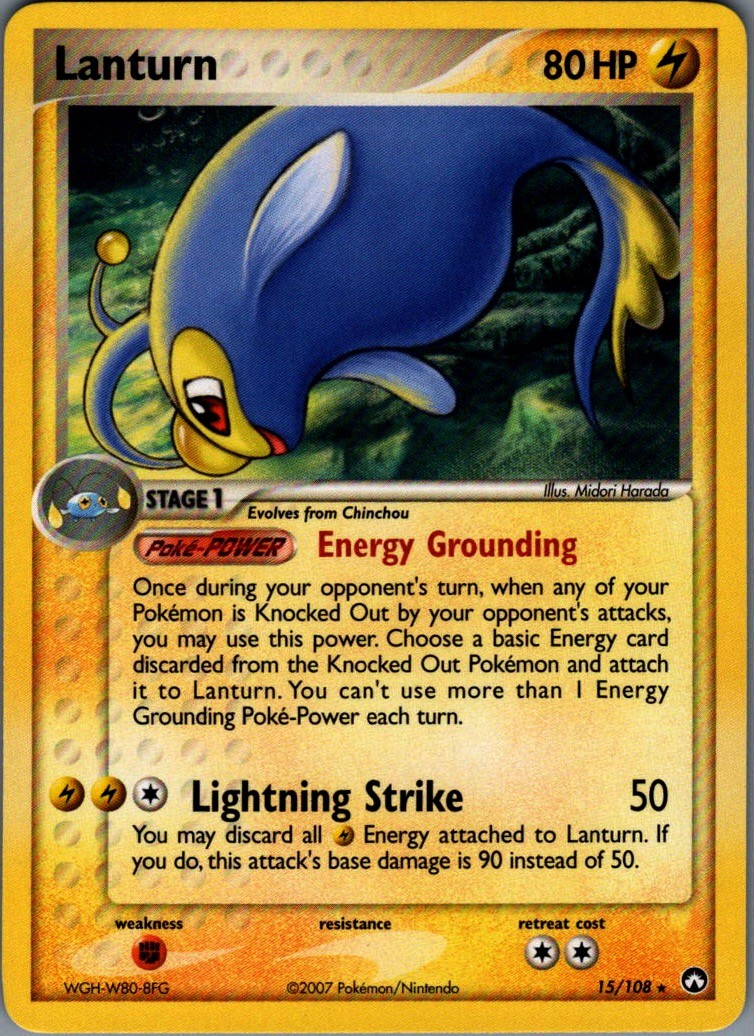 Lanturn Rare Power Keepers 15/108 NM