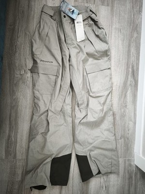 NWT Columbia Titanium Omni-Tech Ridge Run Men's Medium Snow Ski Pants Beige