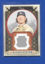 2023 Allen & Ginter Dustin May *RELIC Card* Nrmt-Mt or Better *L@@K*