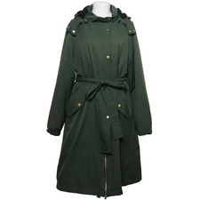 Danefae, Mantel, Damen, Größe: XL, Grün/Schwarz, Polyamid/Polyester #1BP