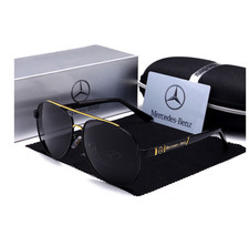 Men Sun Glasses Luxury Driving For Mercedes Benz Driver Sun Shades Anti Glaze ！