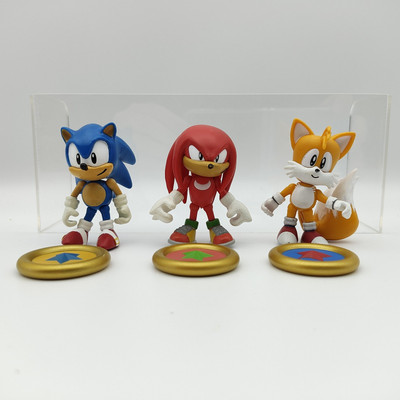 Sonic The Hedgehog Sonic Boom Classic Sonic Knuckles Tails Figur Tomy Selten