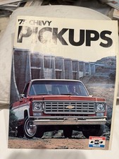1975 Chevrolet Full Size Pick Up Truck Brochure - Original