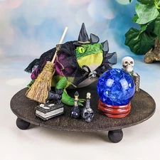 Witch Frog Cute Taxidermy Oddities Curiosities Display collectible decor gift