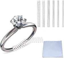 Ring Sizers for Loose Rings, Ring Size Adjuster Spacers or Tightener, Invisible