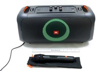 JBL PartyBox On-the-Go Essential Portable Bluetooth Party Speaker w/ Microphone 