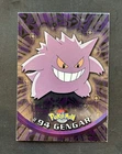 2000 Topps Pokemon TV #94 Gengar FOIL Series 2 - MP/DMG