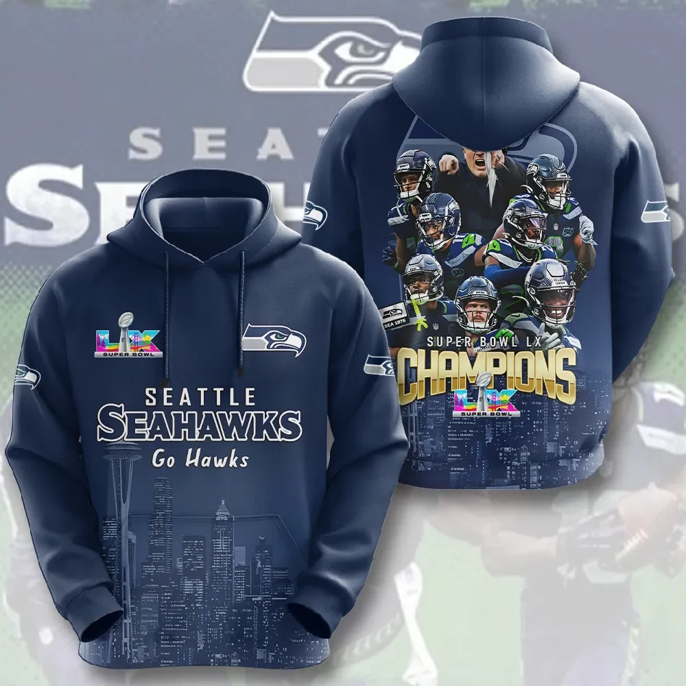 Seahawks 3D Apparel