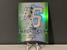 Tyler Jay Auto 2015 Leaf Metal 04/10 Green Top Picks Rookie Autograph FREE SHIP