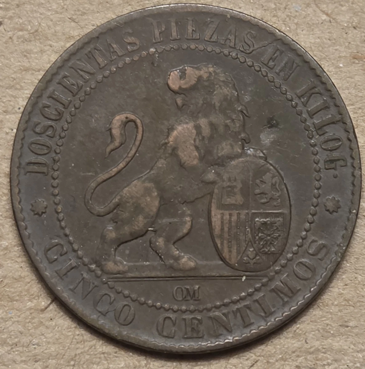 1870 Year Bronze Spanish Coins Just Listed 2026