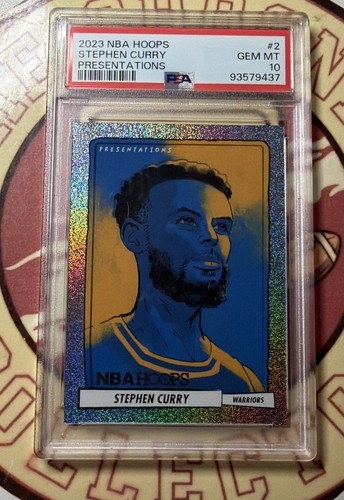 2023-24 Panini NBA Hoops - Presentations Stephen Curry #2 PSA 10 Golden State 