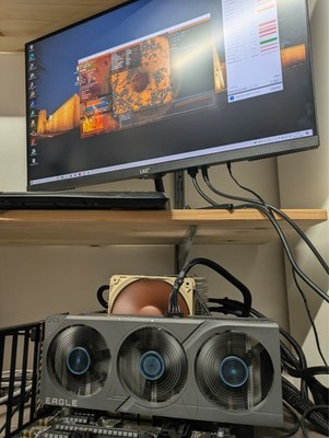 GIGABYTE GeForce RTX 4060 EAGLE OC 8GB Grafikkarte, Gewährleistung, neue WLP