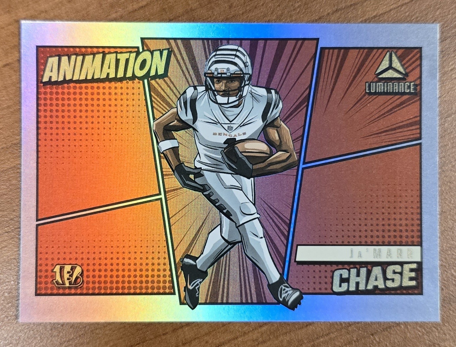 2024 Panini Luminance Animation Ja'Marr Chase #ANI-JCE Case Hit