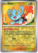 Shinx - 068/193 Pokemon SV02: Paldea Evolved Reverse Holo Common NM