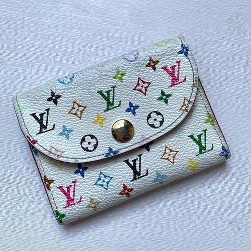 Louis Vuitton Multicolor Porte-Monnaie Rosalie Wallet Card Case M13399