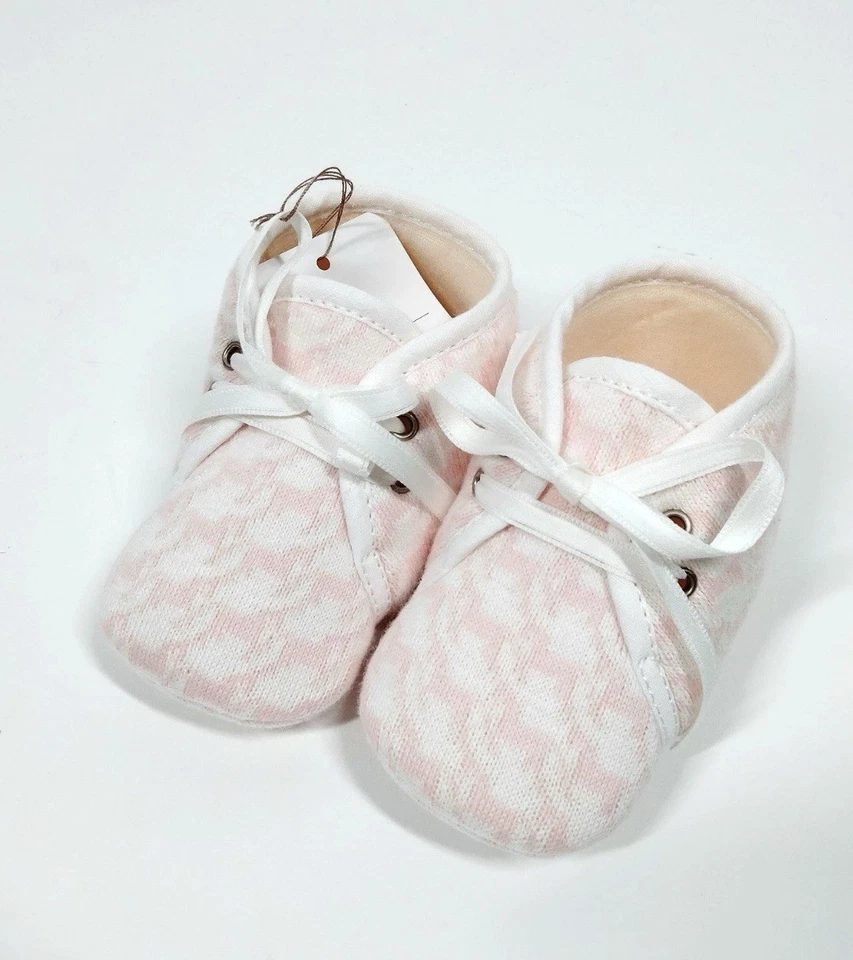 Zapatos planos Hermes bebé rosa algodón Foto 2 de 4