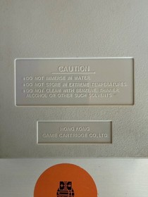 Carro de juego Rygar (Argus No Senshi) Nintendo Nes con funda Hong Kong versi&oacute;n NTSC