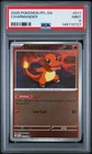 2025 POKEMON PFL EN-PHANTASMAL FLAMES #011 CHARMANDER PSA 9