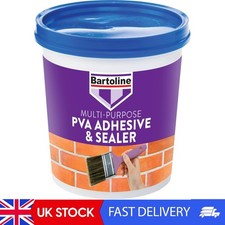 PVA Glue Adhesive & Sealer 1 L - Multi-Purpose Primer, Adhesive, And Sealer For
