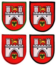 🇩🇪 Hannover WAPPEN "Aufnäher"Patch/Niedersachsen/Leine/Deutschland/Fußball 96