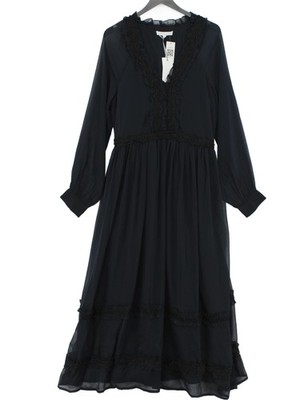 Joanna Hope Maxikleid UK16 in Schwarz