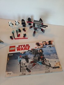LEGO Star Wars-75299 Trouble on Tatooine, 75197 1st Order Spec, 75074 Snowspeede
