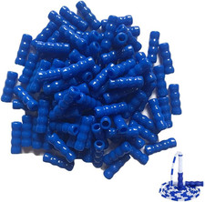 50 Pack Beaded Jump Rope Beads Replacement Tangle-Free Segmented Skipping Rope R
