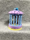 KENNER LITTLEST PET SHOP LOVE BIRDS IN BLUE PURPLE BIRDCAGE BIRD CAGE 1992 LPS — photo 1