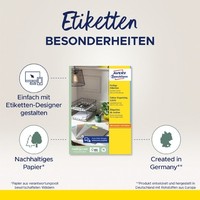 Avery Zweckform Universal-Etiketten, 105 X 148 Mm, GrüN