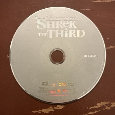 DreamWorks Home Entertainment Shrek the Third DVD PG Full Screen NTSC 92 min
