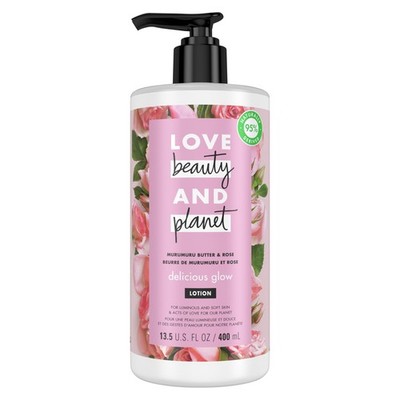 Love Beauty and Planet Delicious Glow 13.5 Fl Oz (Pack of 1), 