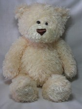Gund Animal Alley Bear Plush Cream Fuzzley 12  Toys R Us 2007