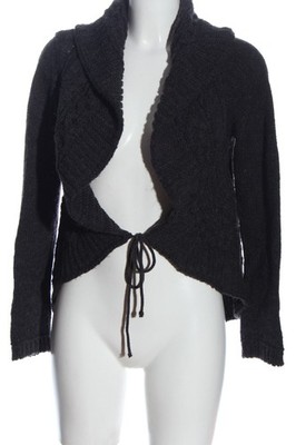 ZERO Cardigan Damen Jacke Gr. DE 38 dunkelgrau Casual-Look