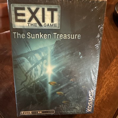 EXIT THE GAME The Sunken Treasure Kosmos Skill Level 2 Escape Room 1-4 Players