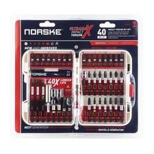 Tools 40pc Screwdriver Bit Set, Impact Torsion, PH & SQ Float Collar, Socket ...