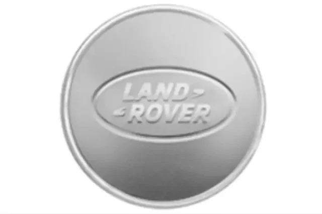 Tapa central de rueda Land-Rover genuina plata satinada LR069900 Foto 4 de 4