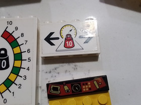 LEGO 9V Train 4565 Freight and Crane Railway Replacement Parts