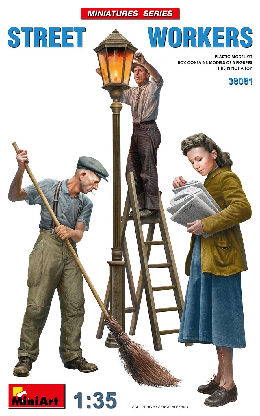 MIN38081 - Miniart 1:35 - Street Workers