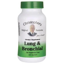 Dr. Christopher's Lung & Bronchial 100 Veg Caps