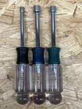 3 Craftsman Nut Drivers 41973-11/32, 41974-3/8, 41977-3/16 Made In USA