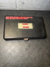 Western Electric SET CALIBRATION STANDARD GOLD Over NICKEL 90-250 Micro in.