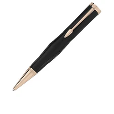 Ballpoint pen Montblanc Homer Omero 117878 Limited writer edition black and gold