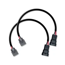 HID Ballast Power Plug Wire Harnesses for Acura TL TSX ILX RDX | Pack of 2