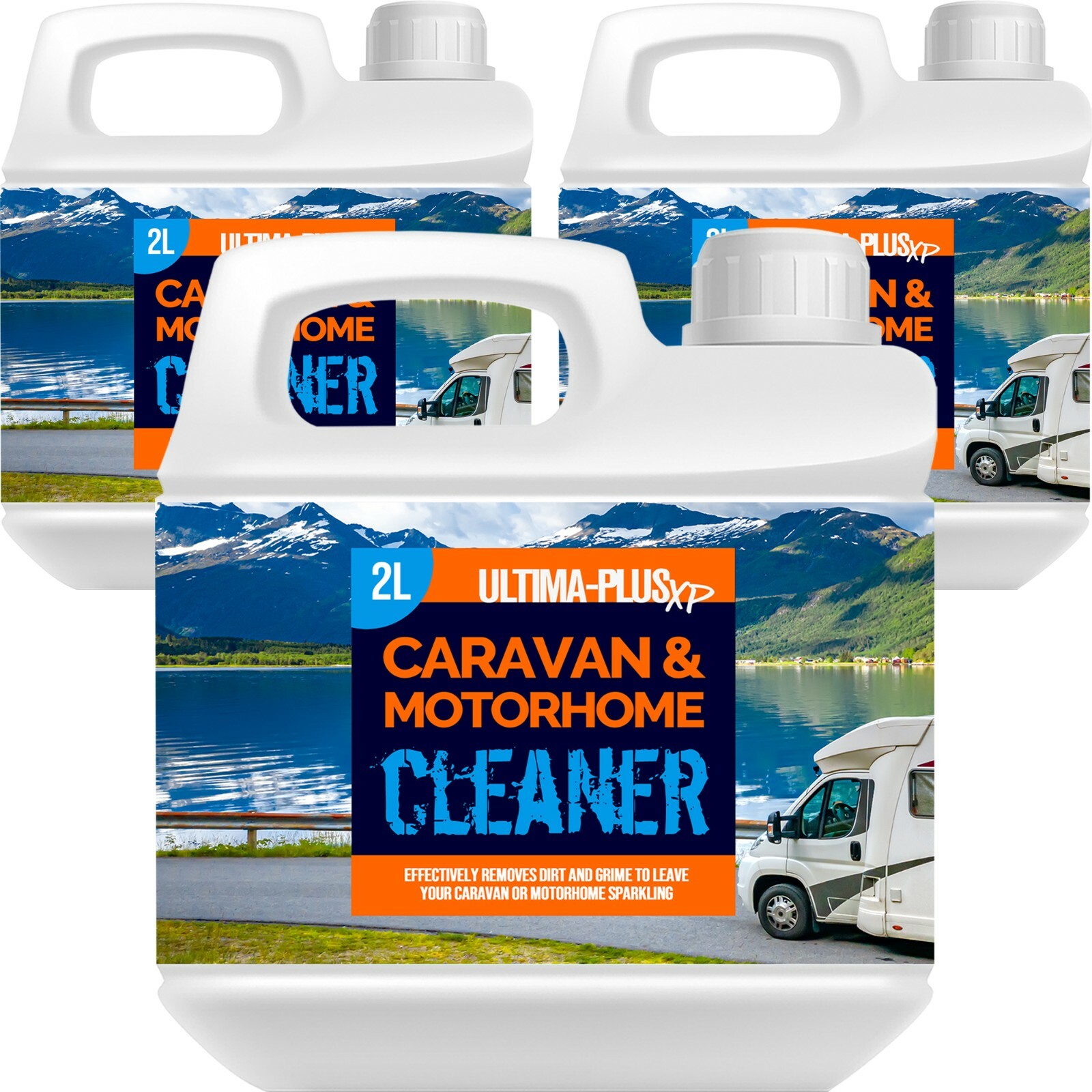 Ultima Caravan & Motorhome Concentrated Cleaner Black Streak Algae Remover 6L