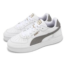 Puma CA Pro Classic White Stormy Slate Gray Men Unisex Casual Shoes 380190-46