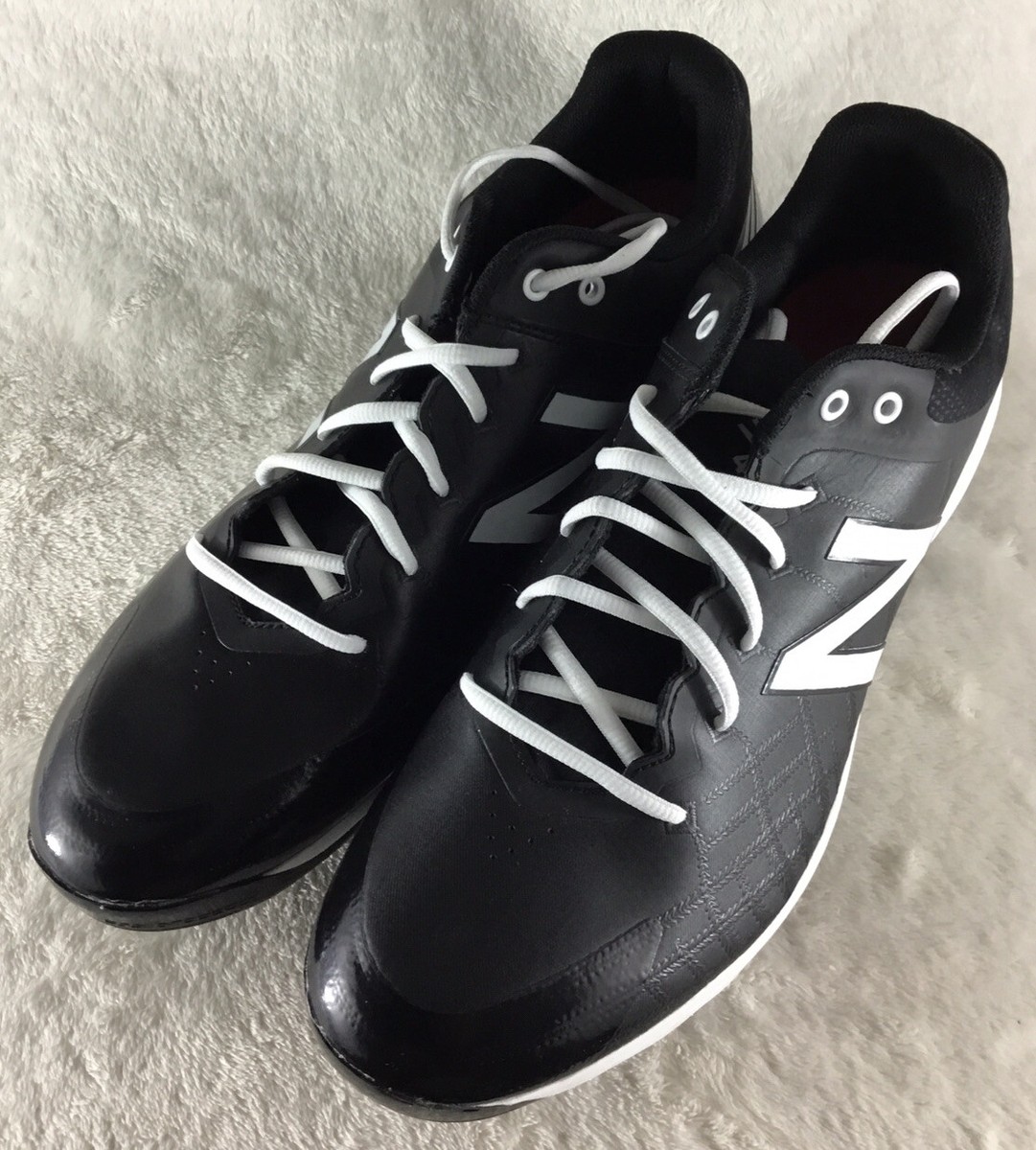 New Balance 4040v5 Metal Baseball Cleats Black White L4040BK5 Mens 8 D Low Cut NEW New Balance Men main image 2