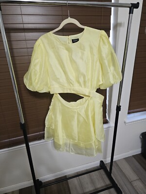 bardot enya organza mini dress Enya Organza Mini Dress by Bardot Innocence and Attitude