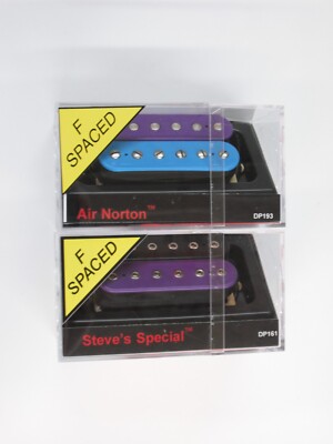 DiMarzio F-s Air Norton BL/PU Steve's Special PU/BK  Humbucker Set DP 193 DP 161